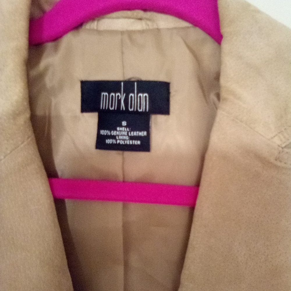 Mark Alan Suede Blazer Jacket - image 4